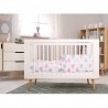 SOFIE Ensemble chambre bébé commode à langer et lit 120x60 style scandinave