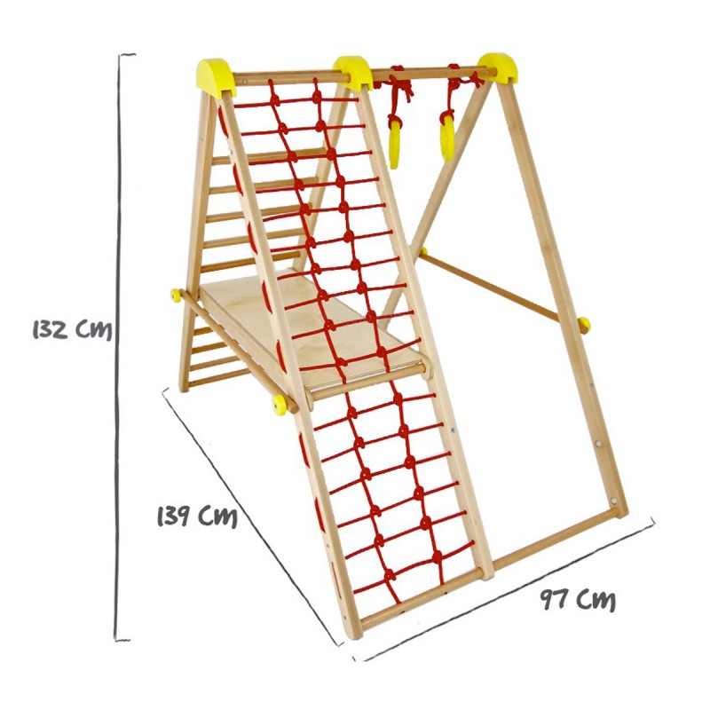 Charpente en triangle forme portique