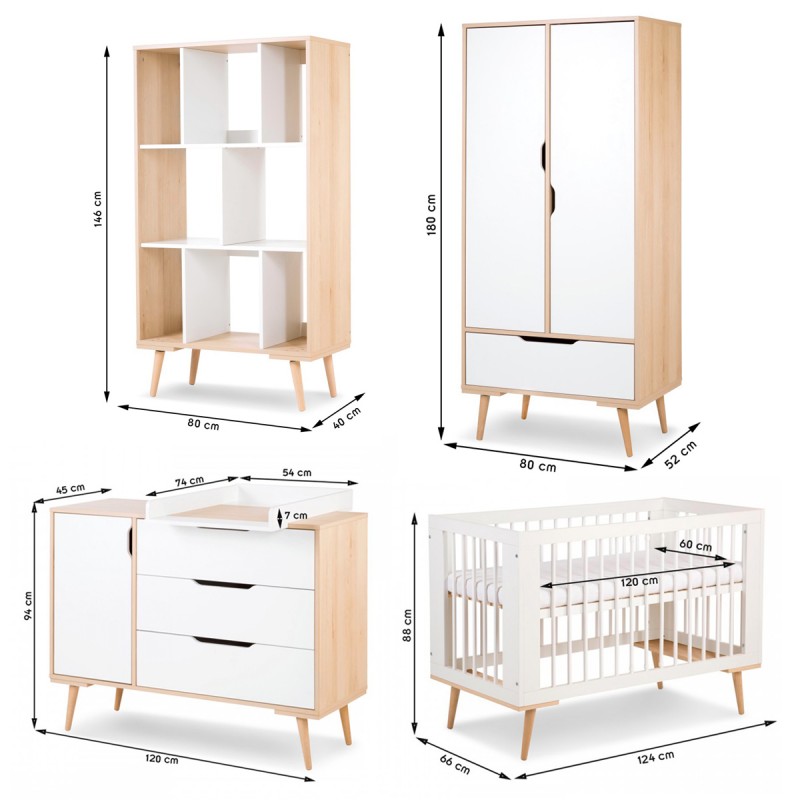 Pour une chambre e bébé douce et harmonieuse