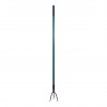 GARDEN Outils de jardinage - Cultivateur griffe piocheuse 3 dents avec manche long