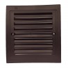 Grille d'aération intérieur extérieur avec moustiquaire 140x140mm