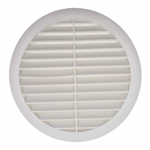 Grille ronde pour pvc et gaine avec moustiquaire Ø150