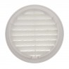 Grille ronde pour gaine et PVC avec moustiquaire Ø100