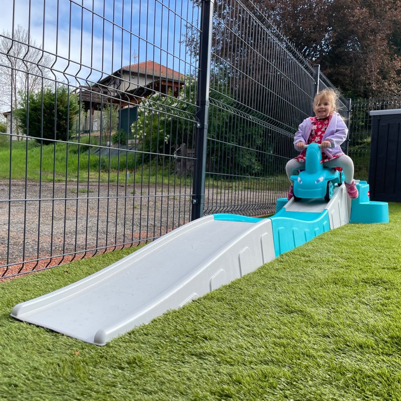 COCHE Roller coaster piste porteur enfant montagnes russes Bleu