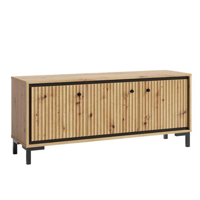 PARII Meuble bas tv 3 portes bois design tendance PARII Meuble bas tv 3 portes bois design tendance