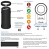 TDI Conduit concentrique en acier inoxydable polycombustible