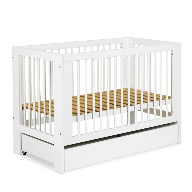 OLIVIA Lit bébé à barreaux 120x60