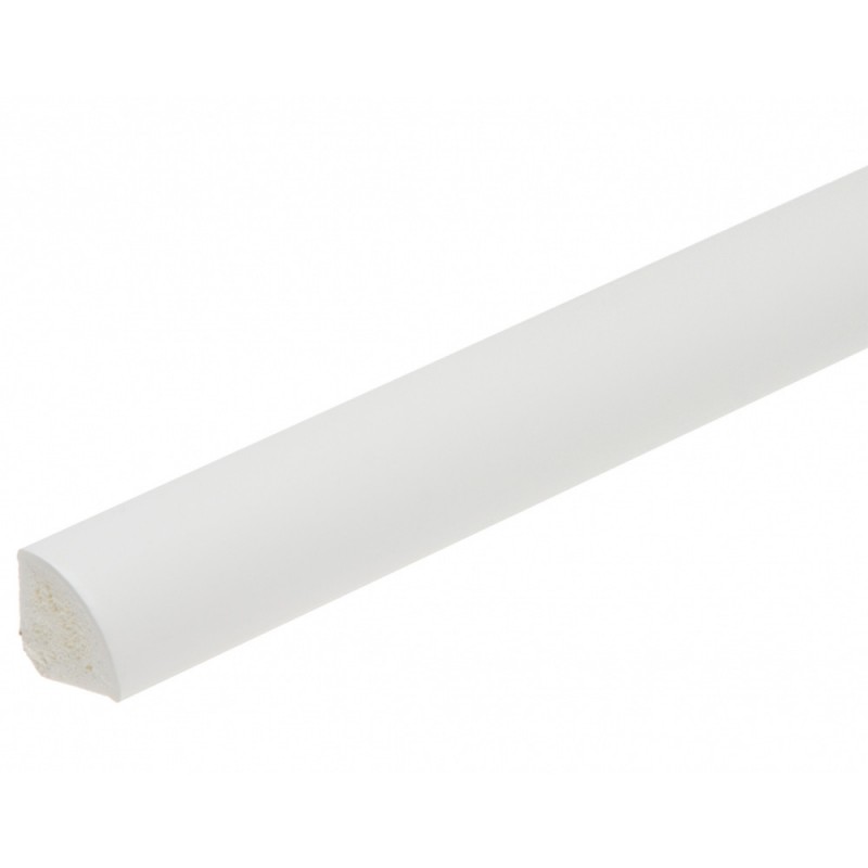 Quart de rond PVC 13 x 13 mm longueur 2,5 m Quart de rond PVC 13 x 13 mm longueur 2,5 m
