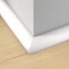 Qart de rond pvc blanc 13mm longueur 2,5m lot de 1