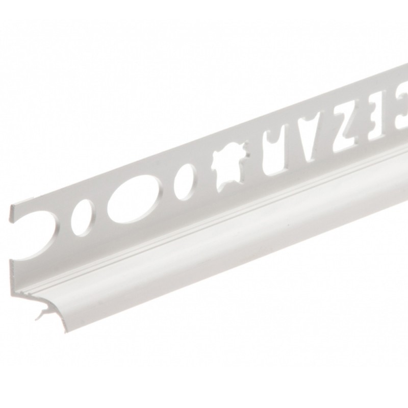 Profilé de carrelage PVC bande de baignoire sous carrelage longueur 1,83 m Profilé de carrelage PVC bande de baignoire sous carrelage longueur 1,83 m