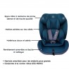 MAUI siège auto extensible pour enfant de 76 - 150 cm sans isofix nouvelles normes R129/2