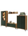 PARII Ensemble de meubles de salon Vaisselier Armoire Meuble TV Étagère design contemporain