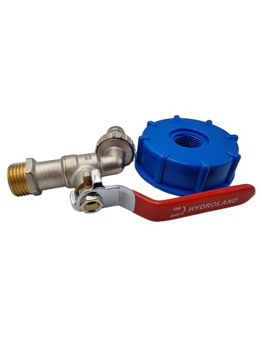 Robinet en laiton pour cuve 1000 L et adaptateur de réservoir IBC