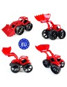 MAXIMUS Bulldozer tractopelle grand jouet maison jardin plage