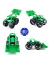 MAXIMUS Bulldozer tractopelle grand jouet maison jardin plage