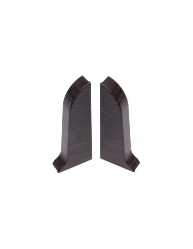 Butées aveugles gauche et droite pour plinthe PVC 59 mm Butées aveugles gauche et droite pour plinthe PVC 59 mm