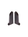 Butées aveugles gauche et droite pour plinthe PVC 59 mm
