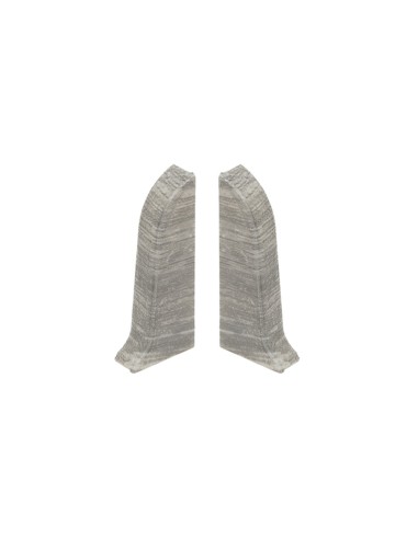 Butées aveugles gauche et droite pour plinthe PVC 59 mm Butées aveugles gauche et droite pour plinthe PVC 59 mm