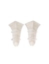 Lot de 2 angles intérieurs pour plinthe PVC 59 mm