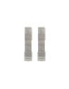 2 raccords pour plinthe PVC 59 mm