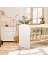 KAROLINA II Ensemble lit bébé 120x60 et commode à langer 3 tiroirs