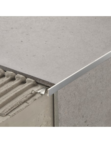 Profilé de finition en aluminium pour carrelage 10 mm longueur 2,5 m