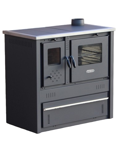 CELIMIKA ECO Cuisinière à bois A+ 10 kW poêle à bois avec four