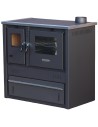 CELIMIKA ECO Cuisinière à bois A+ 10 kW poêle à bois avec four