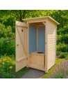 Toilette Sèche extérieure en bois naturel