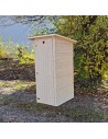 Toilette Sèche extérieure en bois naturel