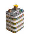 Boîte de rangement avec compartiments empilables pour jouets briques de construction