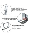UP Echelle transformable en aluminium coulissante extensible 3 plans