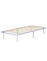 NAMARA Sommier à lattes robuste avec pieds en acier - Montage facile -