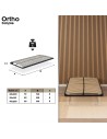 ORTHO Sommier à lattes en acier avec bande stabilisatrice