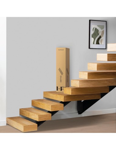 ORTHO Sommier à lattes en acier avec bande stabilisatrice