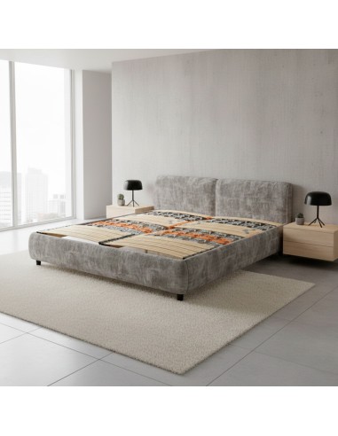 Sommier à lattes ergonomique 7 zones de confort avec plots de soutien