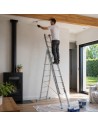 PETRA Echelle professionnelle transformable en aluminium 3 plans