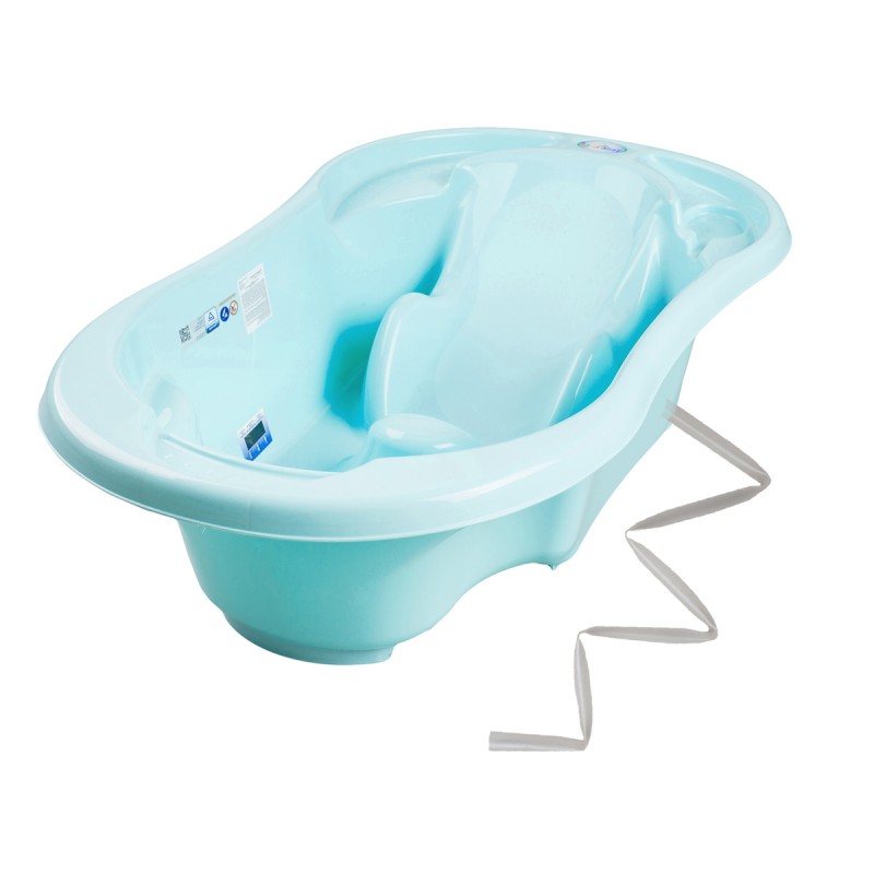 Baignoire 2 en 1 Bleu avec tuyau Baignoire 2 en 1 Bleu avec tuyau