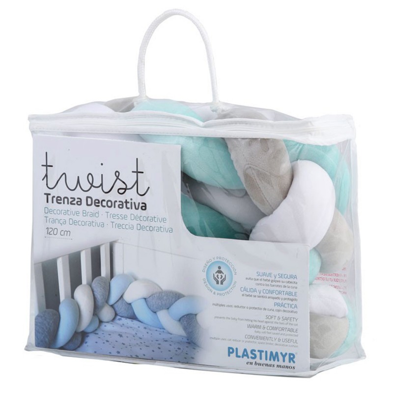 TWIST Tour de lit turquoise