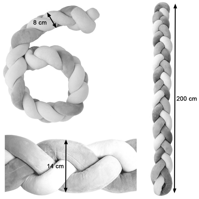 Dimensions TWIST 200 cm