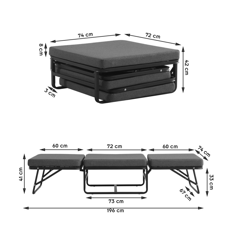 3 matelas confortables