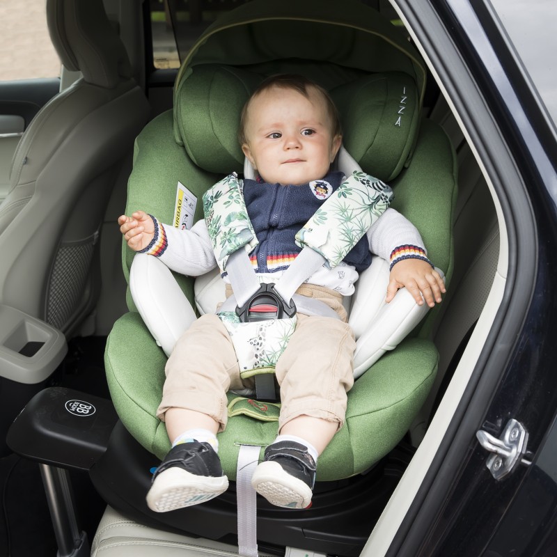 Siège auto avec jambe de force