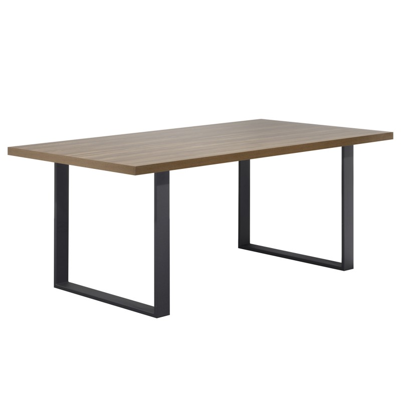 Table noyer pied noir