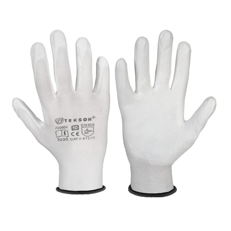 Gants manutention blanc