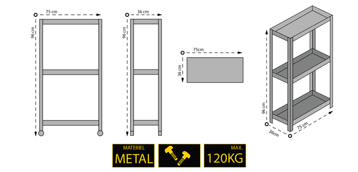 Bal chariot dimensions