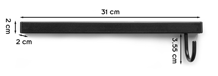 Dimensions du crochet