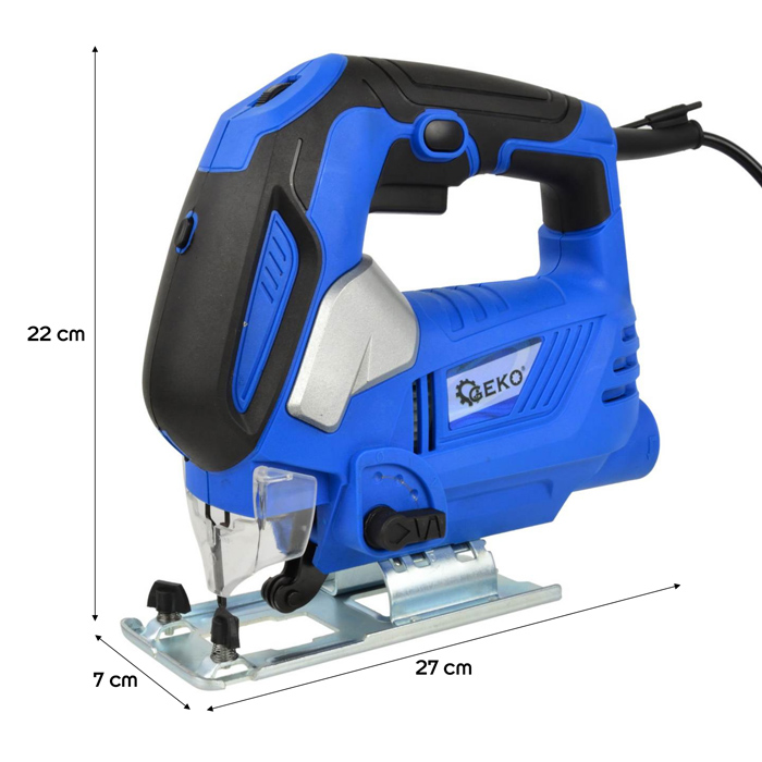 Dimensions scie Sauteuse