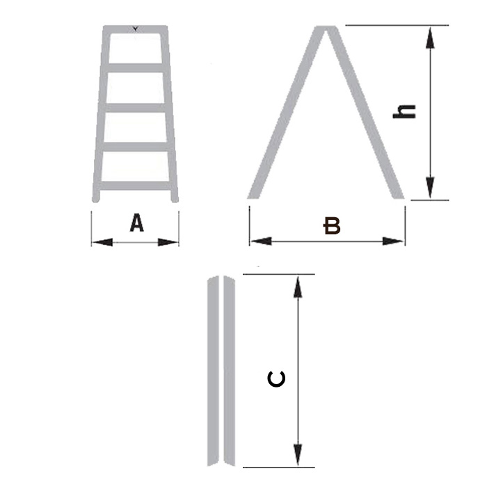 Dimensions du marchepied