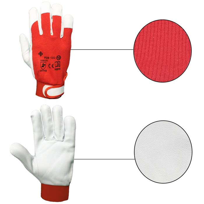 gants manutention en cuir